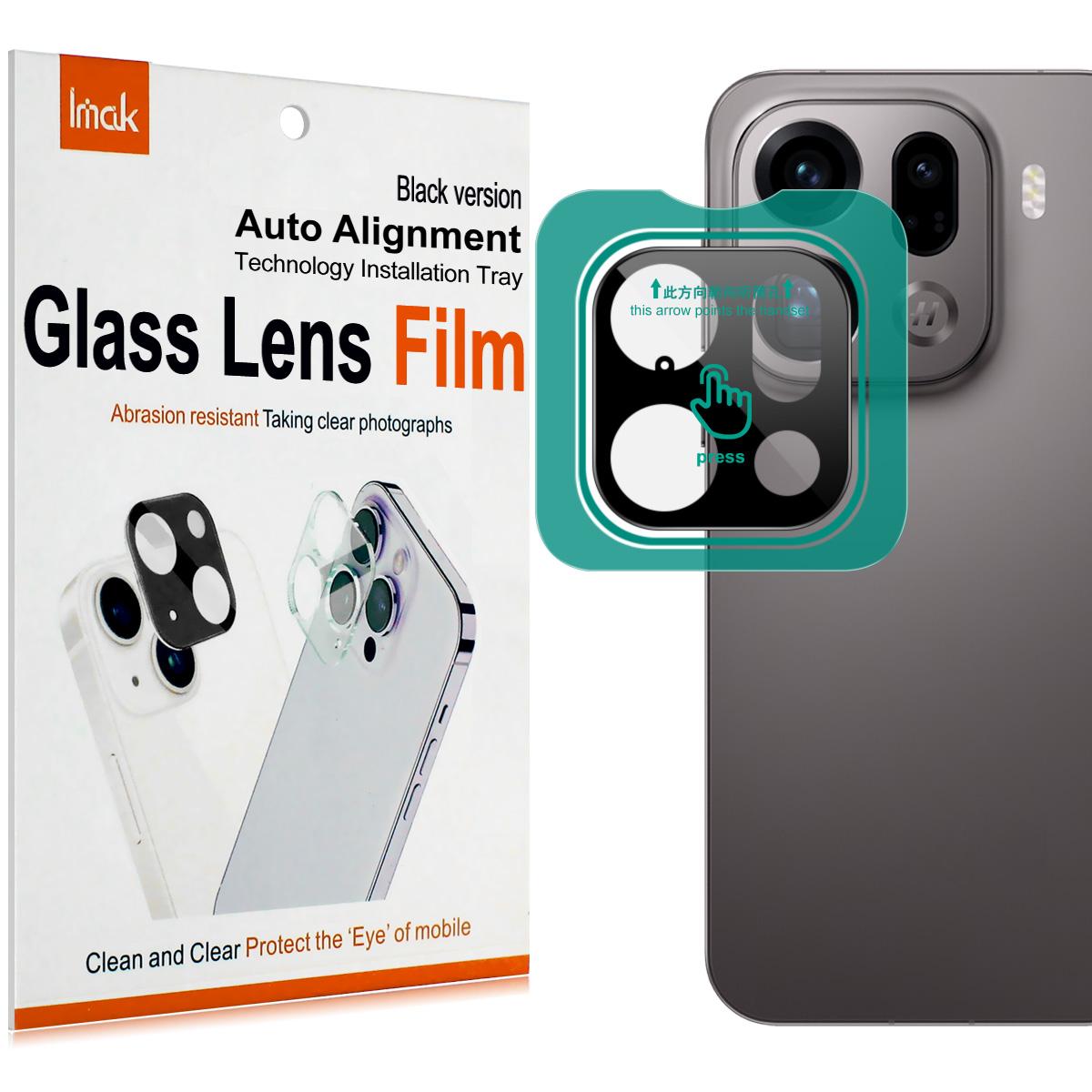 

Для OPPO Find X9 Pro 5G Стекло IMAK Стекло высокой четкости Пленка для линз Черная версия OPPO Find X9 Pro 5G