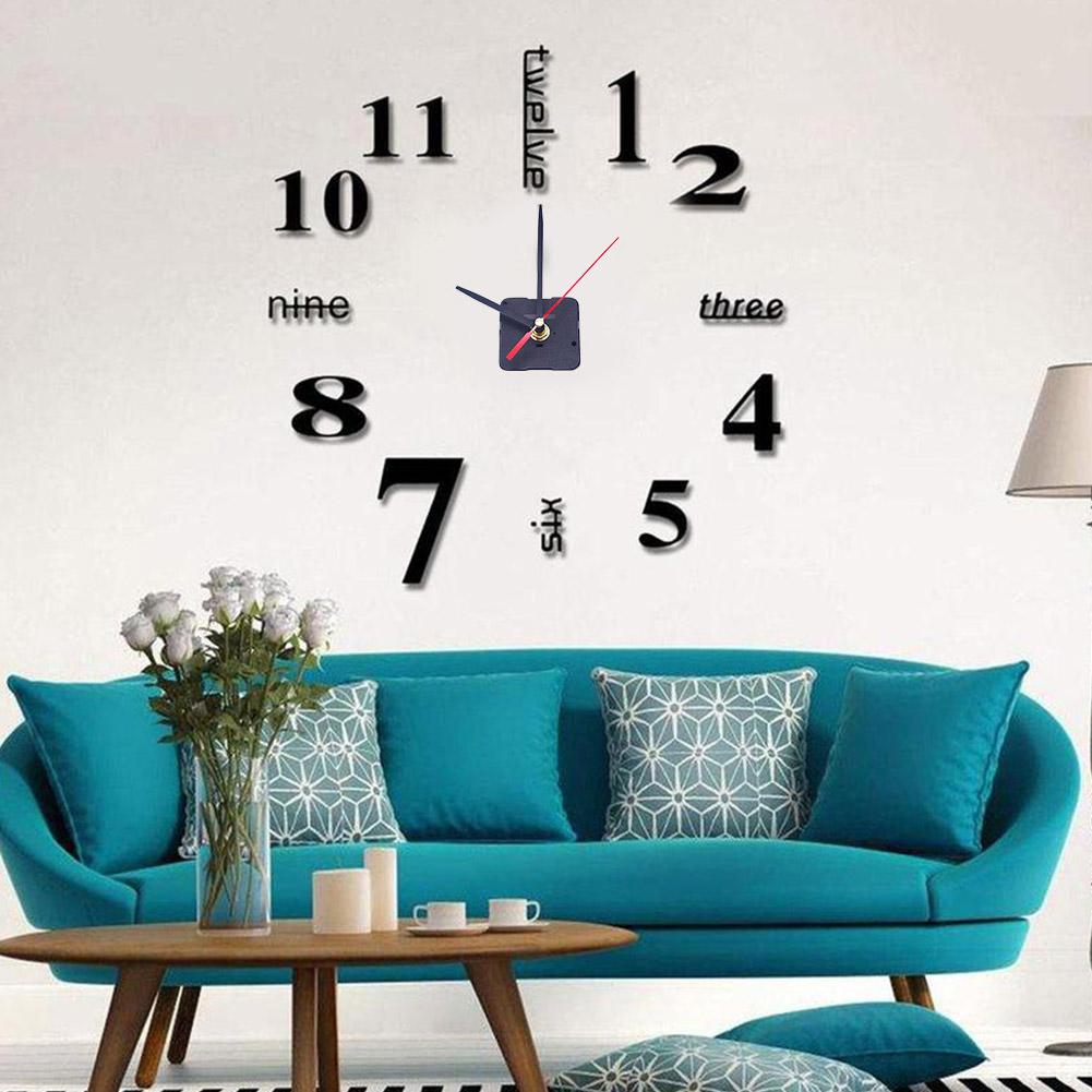 Quartz Clock DIY Clock Parts Battery Operated Silent Repair Hands Movement Clock Clock Wall Home Clockwork Repair Accessori E9Y6