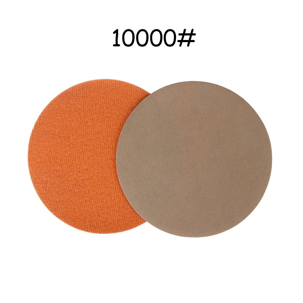 5/10/20Pcs Abrasive With Loop Wet or Dry Sandpaper Pads Sanding Disc 60 - 10000 Grit 5'' 125mm