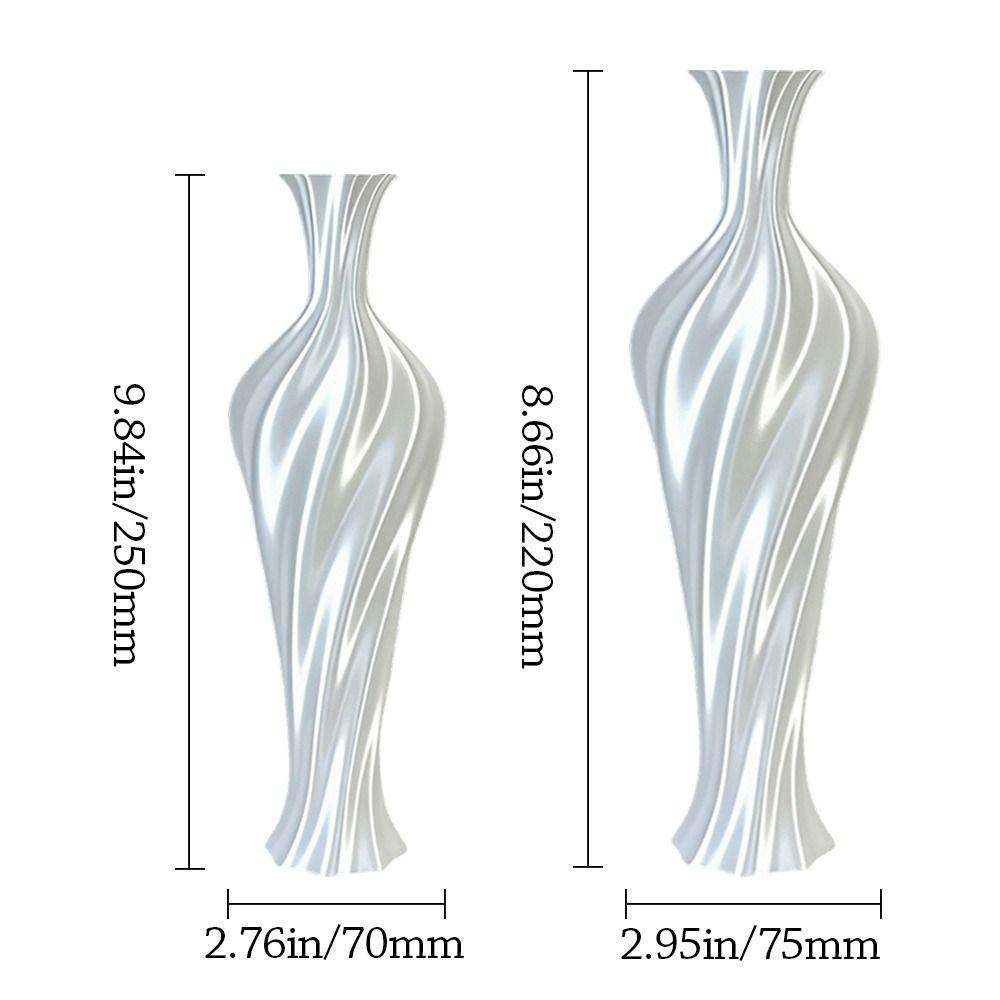 Flower Arrangement 3D Printed Flower Vases Decorative Vase Office Tabletop Ornaments