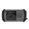 Solar Hand Crank Radio Multi Functional IPX4 Water Proof Emergency AM Frequency Modulation Radio with LED Flashlight