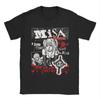 Death Misa Amane Note Punk Zine Collage Anime Apparel Unisex T Shirts Pure Cotton Tee New Arrival  T-shirt Clothing