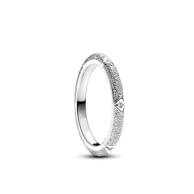 

S925 Silver Ring Women Minimalist Full Zircon Shiny Fashion Jewelry Engagement Wedding Party Gift Trendy 2025 9