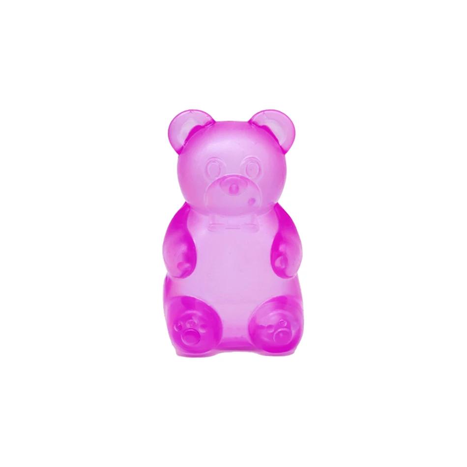 1Pc Mini Cute Bear Maltose Decompression Cube Toy Odorless Non-Toxic Fun Toy Pressure Relief Tool For Adults And Students