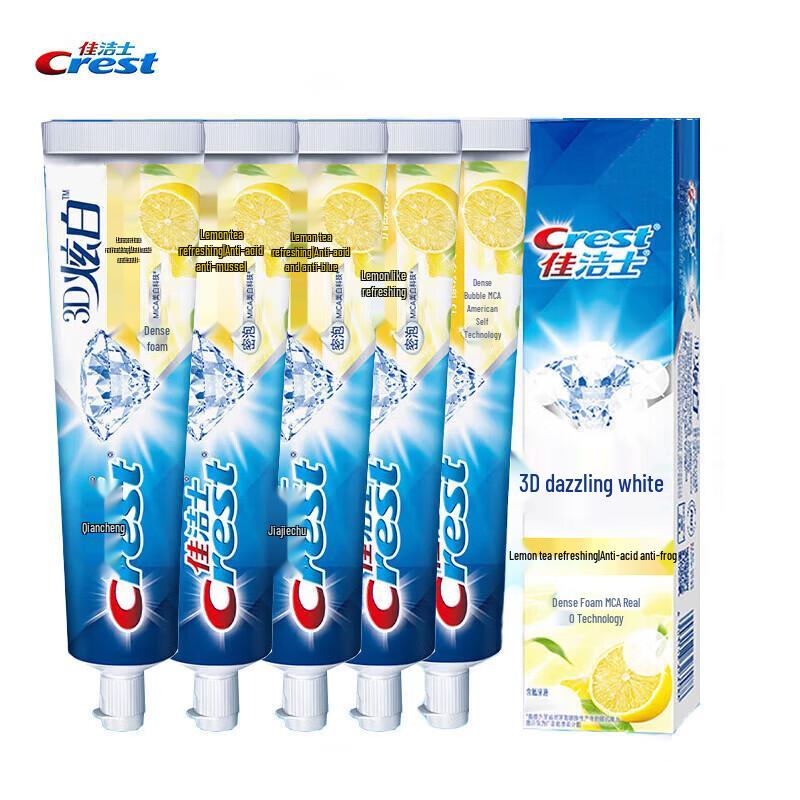 Crest 3D White Lemon Tea Fresh Toothpaste