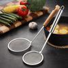 304 Stainless Steel Fine Mesh Oil Skimmer Ladle - Superfine 100 Mesh Separator Spoon