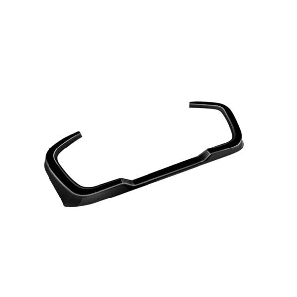 1 Pair Bright Black ABS Dashboard Trim for 2022 Toyota ROOMY