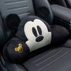 Cartoon Mickey Minnie Poached Egg Automotive Headrest Neck Pillow Pillow Cute Car Lumbar Support Pillow Seat Pillow