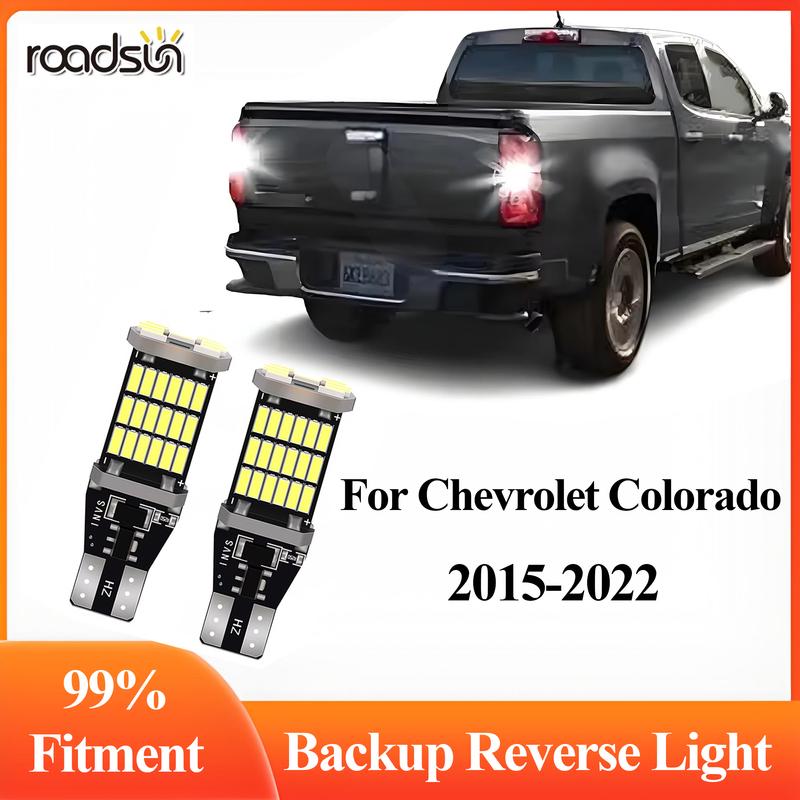 

2PCS LED Reverse Light Backup Bulbs 6000K White For Chevrolet Chevy Colorado 2015- 2016 2017 2018 6000K