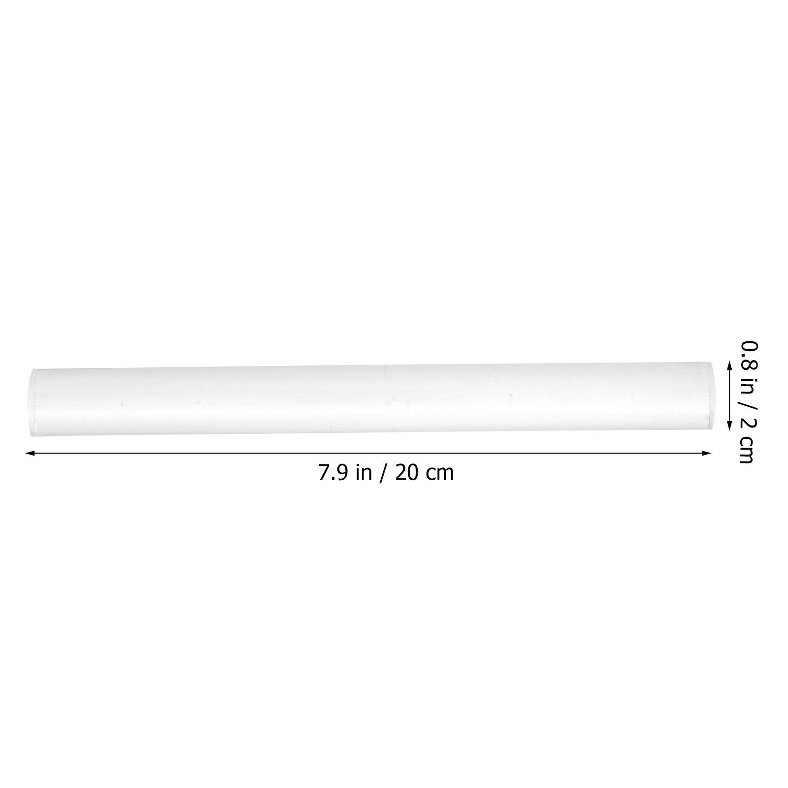 

2Pcs Acrylic Clay Tools Set Roller and U Shape Sheet Board Polymer Clay Roller Essential Supplies Acrylic Rollers белый
