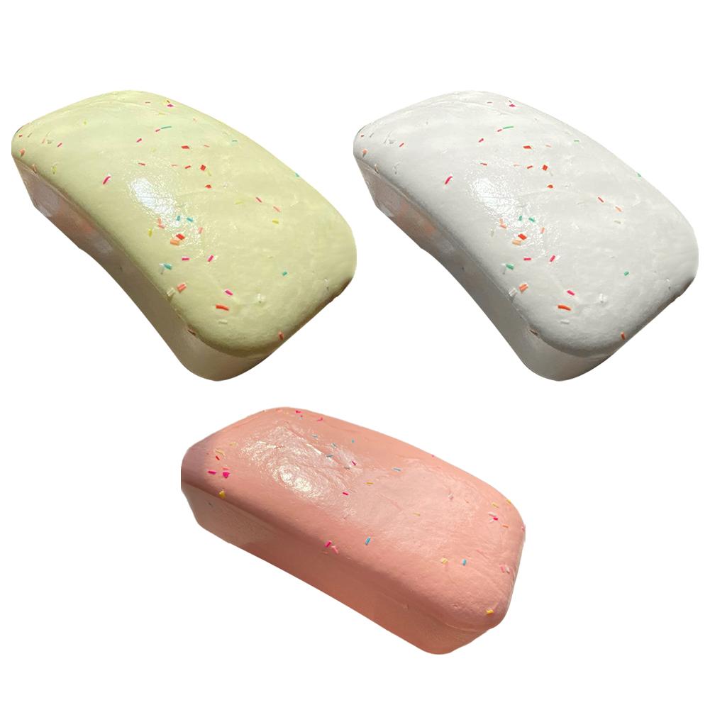 Cream Box Cake Slow Rebound Simulation Toast Box Cake Rebound Knead Simulated Extra Toast Slow L3O5