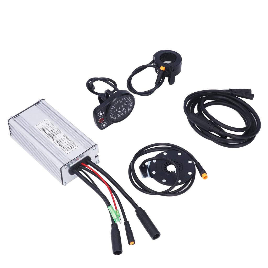 22A Electric Bike Motor Controller with LED900S Panel 1 To 2 Cable Fully Waterproof Kit