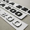 3D ABS Car Letter Logo CLA200 CLA220 CLA260 Badge Rear Trunk Emblem Decal For Mercedes Benz CLA Class C117 X117 X118 Accessories
