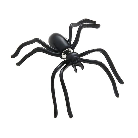 1Pc Fashion Halloween Scary Spider Shape Piercing Earring Ear Studs Jewelry