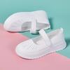 Spring and Summer New Nurse Shoes Women's Hollow Soft Sole Breathable Non-slip New Hole Medical Single Shoes White Shoes