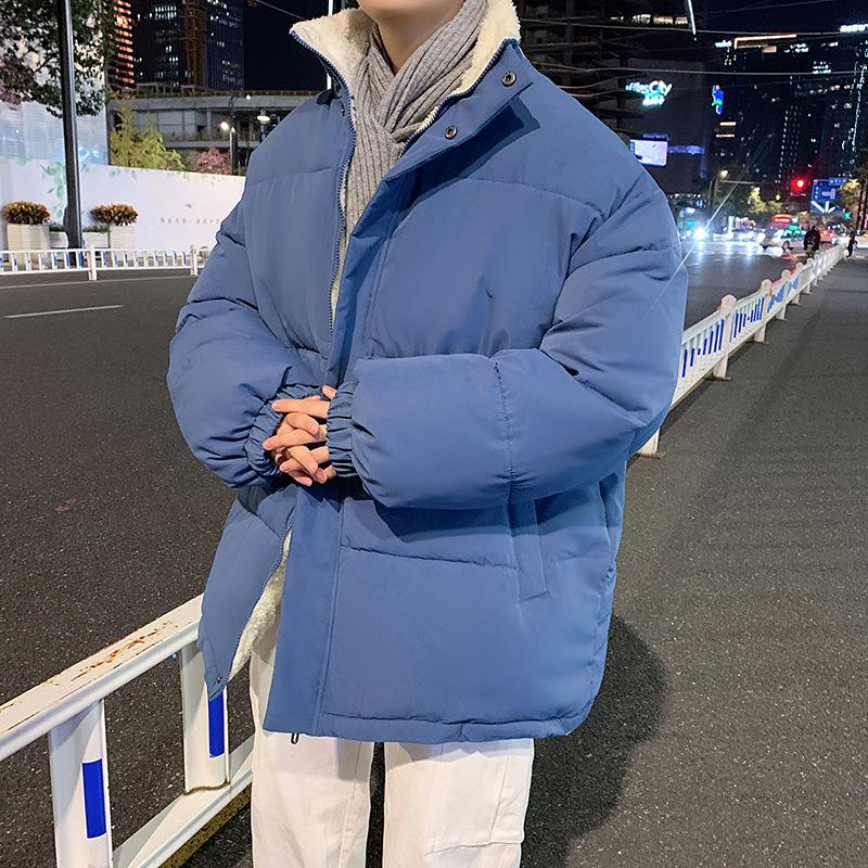 Cotton Jacket for Winter Warmth, Cotton Jacket for Bread, Versatile Stand Up Collar Jacket