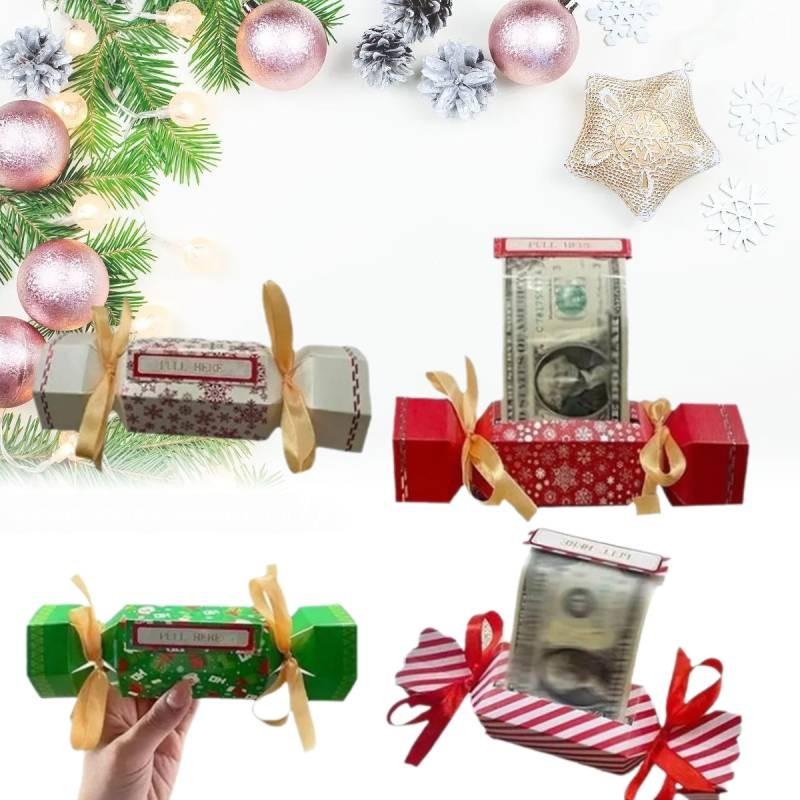 Creative Christmas Surprise Money Bag Gift Box Perfect For Cash And Candy Storage