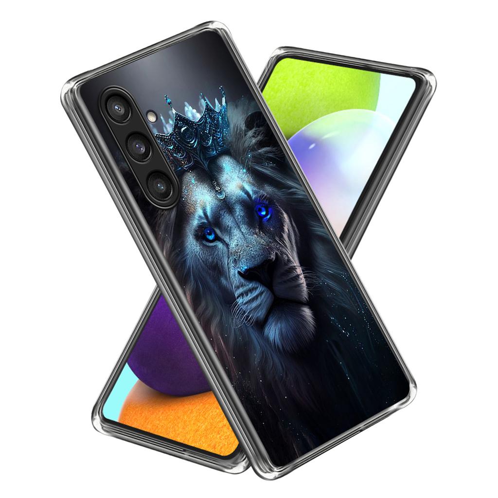 For Samsung Galaxy S24+ Case Scratch Resistant Pattern Printing TPU Phone Cover
