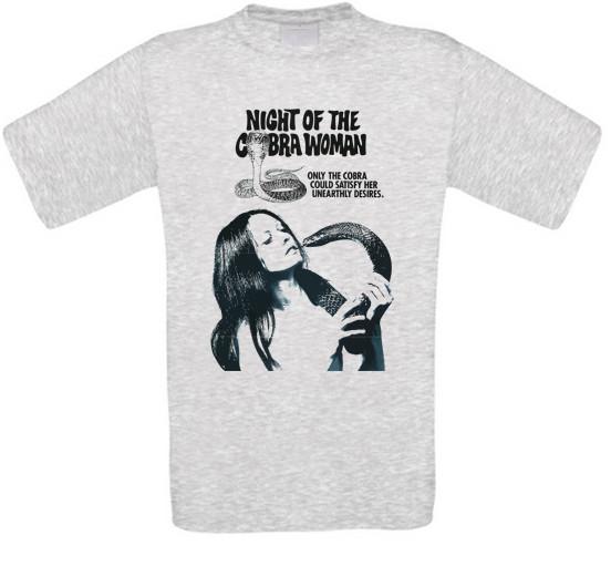Night of The Cobra Woman Cult Movie T-Shirt all Sizes L