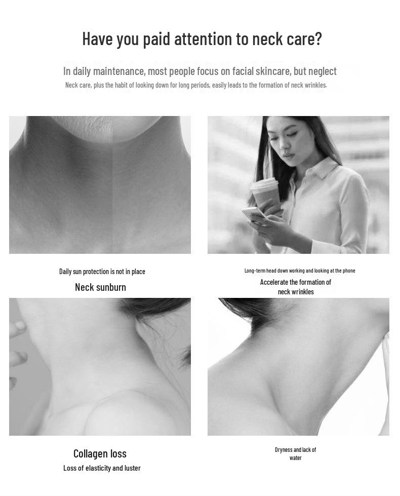Cross-Border 7-Color Neck Wrinkle Massager & Vibration Beauty Device