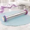 Rolling Pin Spacers Spacer with Scale Markings, Adjustable Removable Thickness Rings, Cookie Dough Guides Control Plastic for Cookies Pie