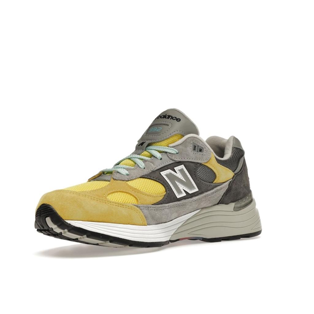 Amoeba Music X Nice Kicks X New Balance 992 Made In USA Peace Through Music - Grey Men Sneakers Yellow M992NK1