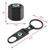 XOWS7 Car Keychain Tire Valve Cap Car Styling Accessories For Skoda Octavia MK2 MK1 2 3 A5 A7 A8 Fabia Karoq Superb Rapid Kamiq Scala