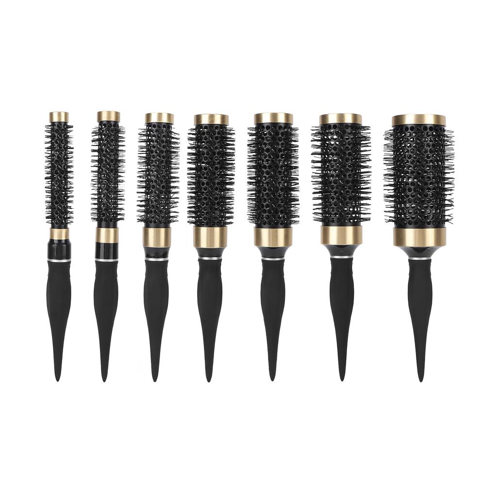 Buy Round Brush Hair Comb Prevent Static Nylon Hair Aluminum