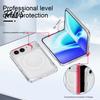 Shockproof Acrylic Shell for IPhoneDuo Magnetic Slim Phone Protective Case 2026, Clear Anti-yellowing Cover Anti-fingerprint Skin with Non-slip Grip &