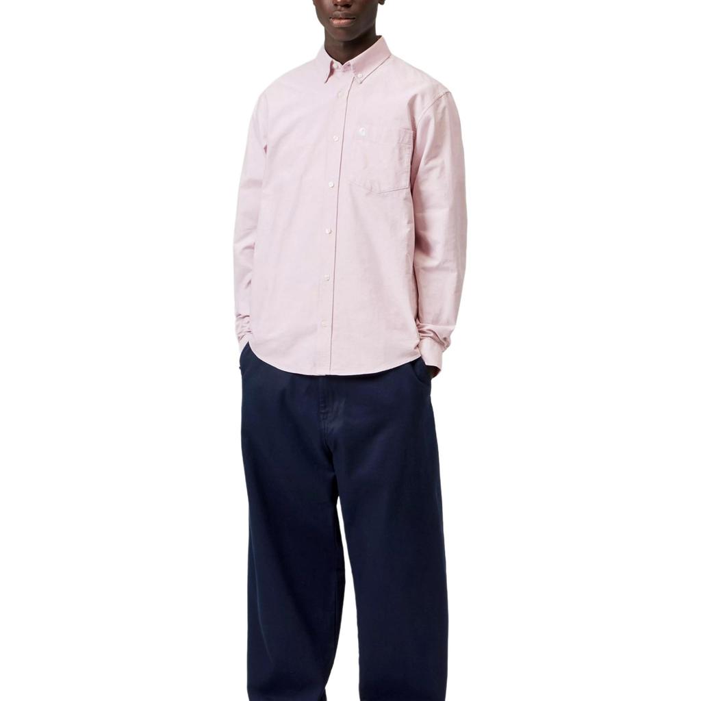 Carhartt WIP Comfortable Minimalist Trendy Long Sleeve Shirt Unisex shirts I030799-2QS-XX