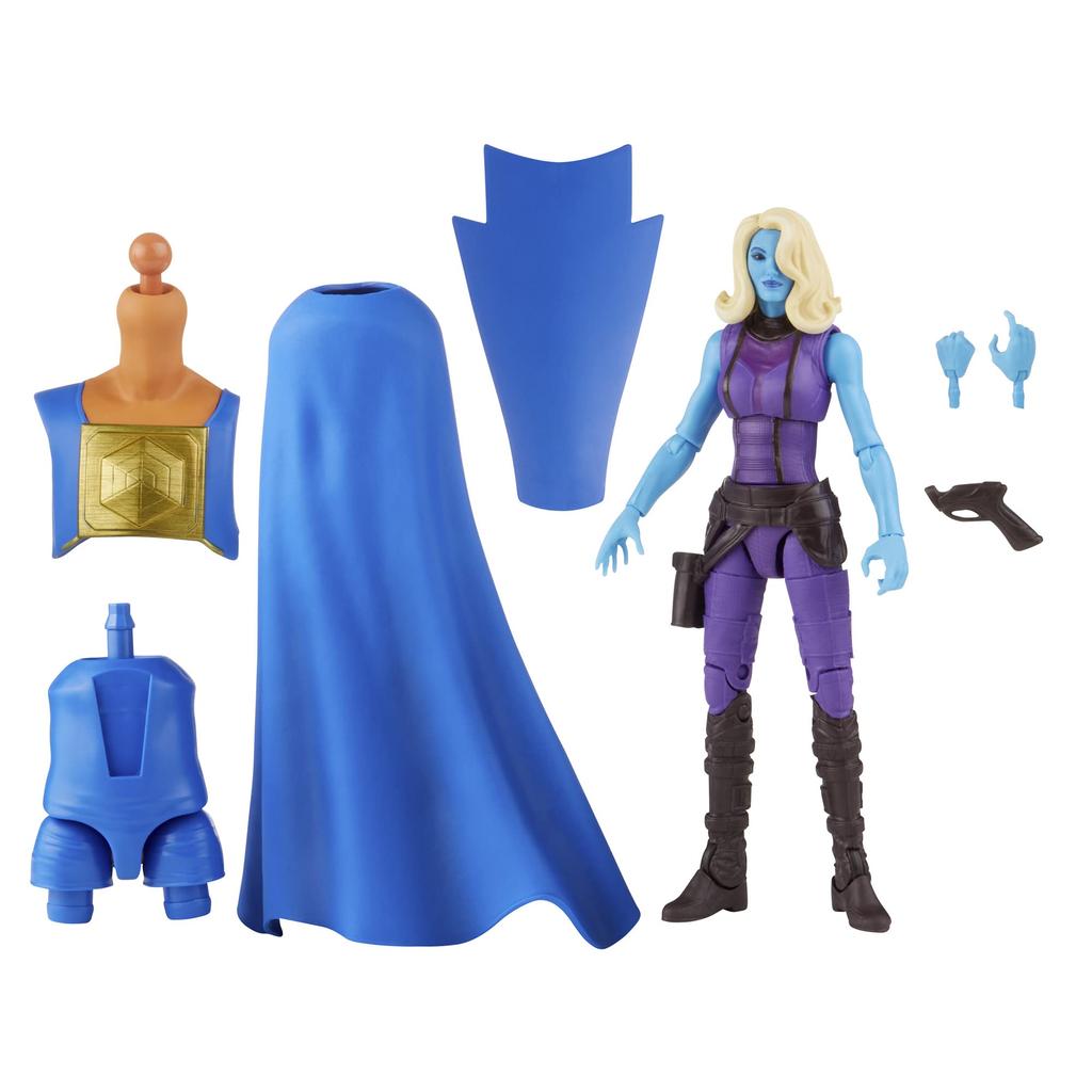 Hasbro Marvel Legends Series What Haste Nebula Action Figure with Parts If...? 6-inch F0334, Authentic, Build-a-Figure
