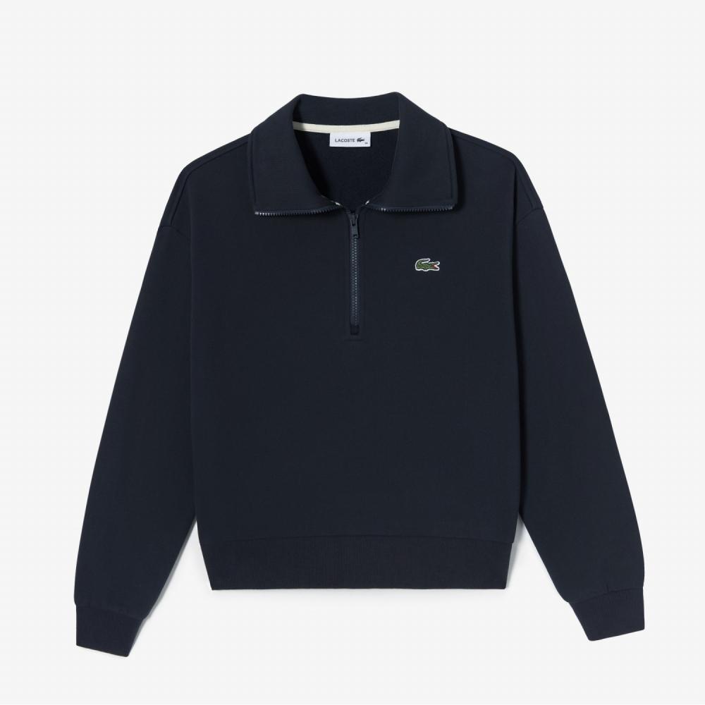 

LACOSTE Womens Half Zip Up Sweatshirt SF266E53N HDE