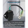 ECCPP Voltage Rectifier Regulator 89-96 for Kawasaki JF650 TS 92-95 for Kawasaki JF650 X2 91-95 for Kawasaki JL650 SC 92-93 for Kawasaki JS650 650SX