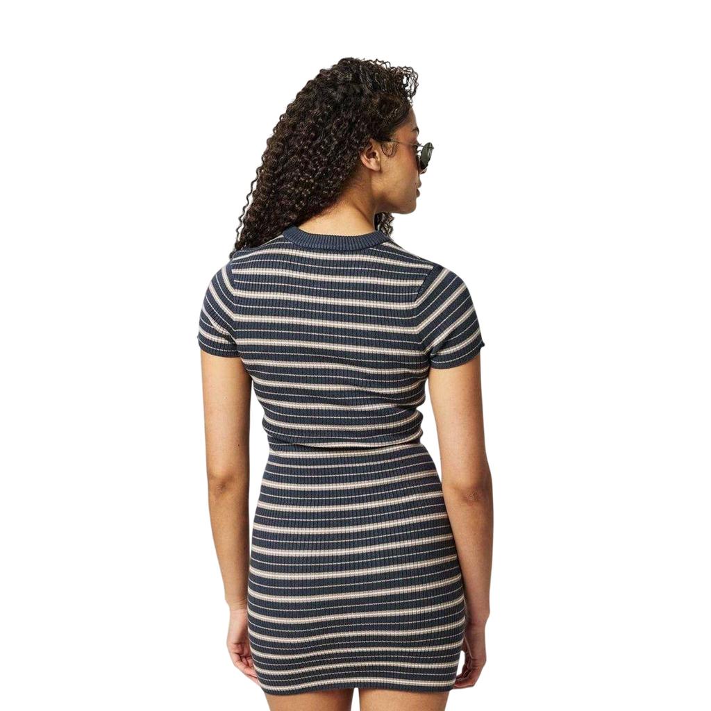 Jack Wills Womens/Ladies Striped Ribbed Bodycon Dress