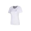 Logo Round Neck Pullover Sports Short Sleeve Raglan T-Shirt Women T-Shirt White 2012C697-100