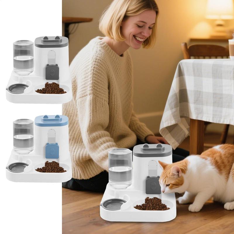 Dog Feeder Treat Feeding Pet Supplies Automatic Dog Food Dispenser For Kitten Puppy Small Medium Indoor Outdoor Home Living Room