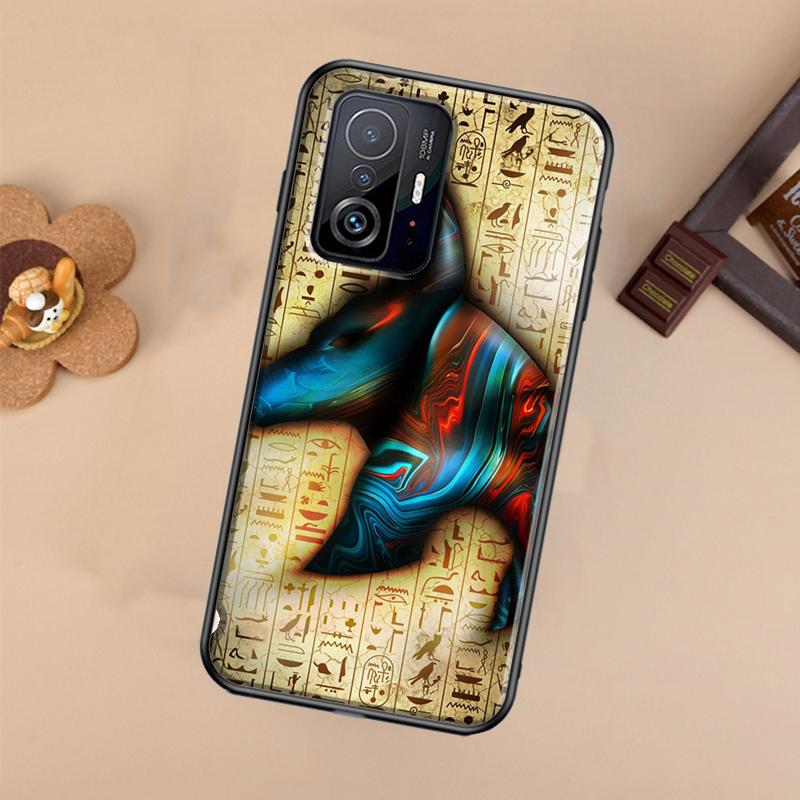 Anubis Egyptian God Case For Xiaomi POCO X7 X6 X5 X3 Pro F3 F5 F6 M6 Pro 13 14 Ultra 11T 12T 13T 14T Pro Cover