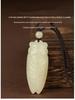 Authentic Xinjiang Hetian Jade Dragon Pendant - Nine Dragons Zodiac Unisex with Certificate