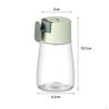 Measuring Seasoning Bottle Push Type Salts Control Jar Glass Limit Shaker