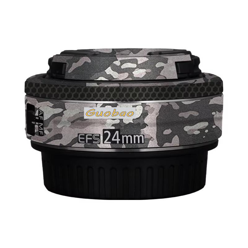 For Canon EF-S 24mm F2.8 STM Lens Decal Skin for Canon EF-S24 F2.8 Lens Cover Film 24 2.8 Protective Sticker for canon 24mm 2.8