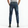 Motorradjeans Herren Retro und Alt Lässig Motorradhose, Elastische Radfahrer Ritter Anti-Drop Hose, Silikon Schutzausrüstung