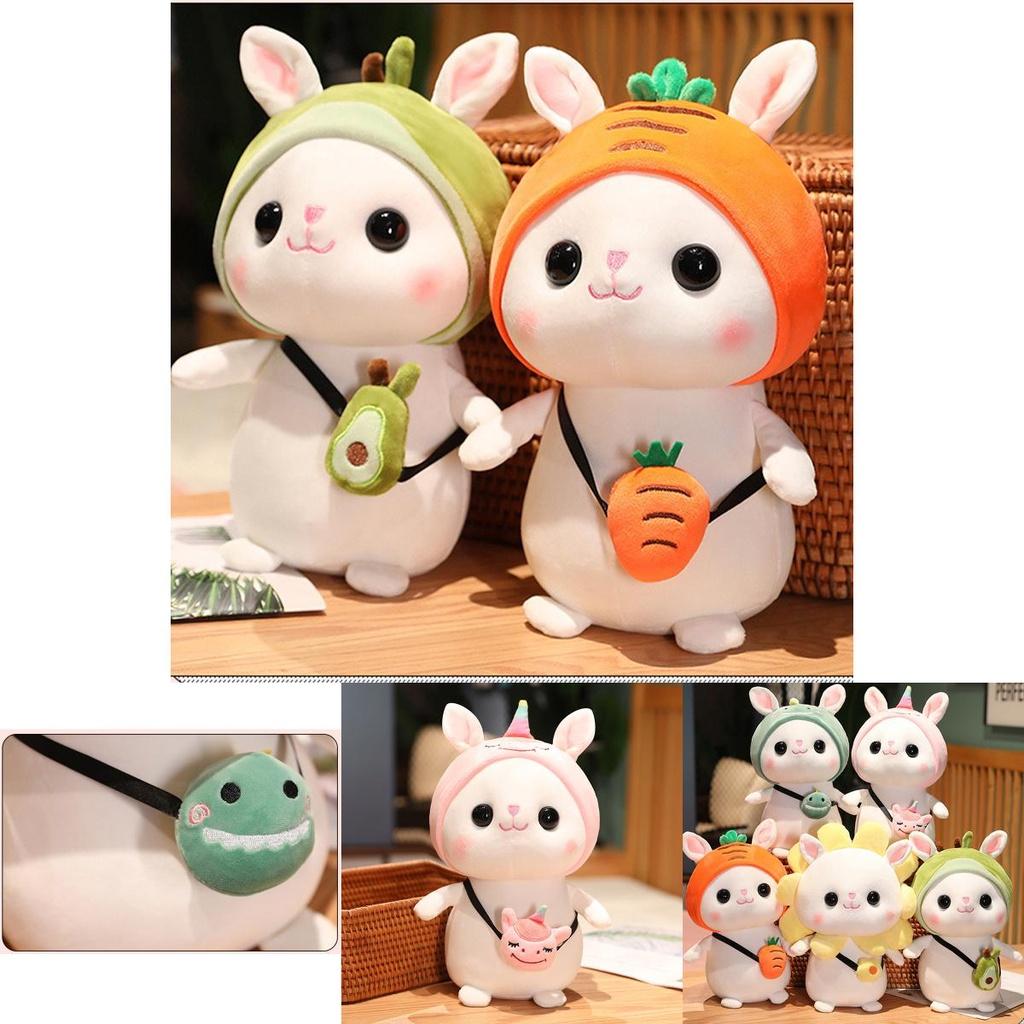 8/15.7in Rabbit Plush Toys | Soft Stuffed Animal Dolls | Kids Gift