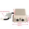 12V/24V 800W/600W Portable Car Heater Kit High Power Double Outlet Fast Heating Defrosting for Automobile Windscreen Winter