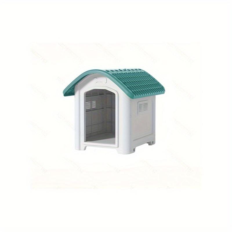 

Пластиковая будка для собак Four Seasons Universal Sun-proof Dog Shed, большая, уличное, непромокаемое спальное место для домашних животных с окном в крыше Large Size синий