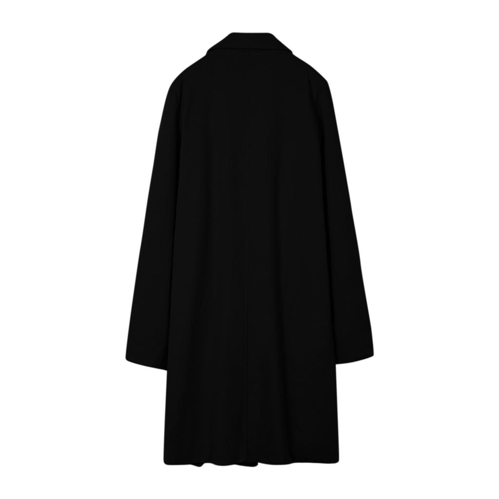 Damen Strickjacke mit langen Ärmeln, lässig, lang, gestrickt, Umhang, offene Vorderseite