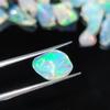 Polished White Uncut Opal Stone, Multi fire Opal, 7-15 MM Size Rough. Opal Rough Lot.