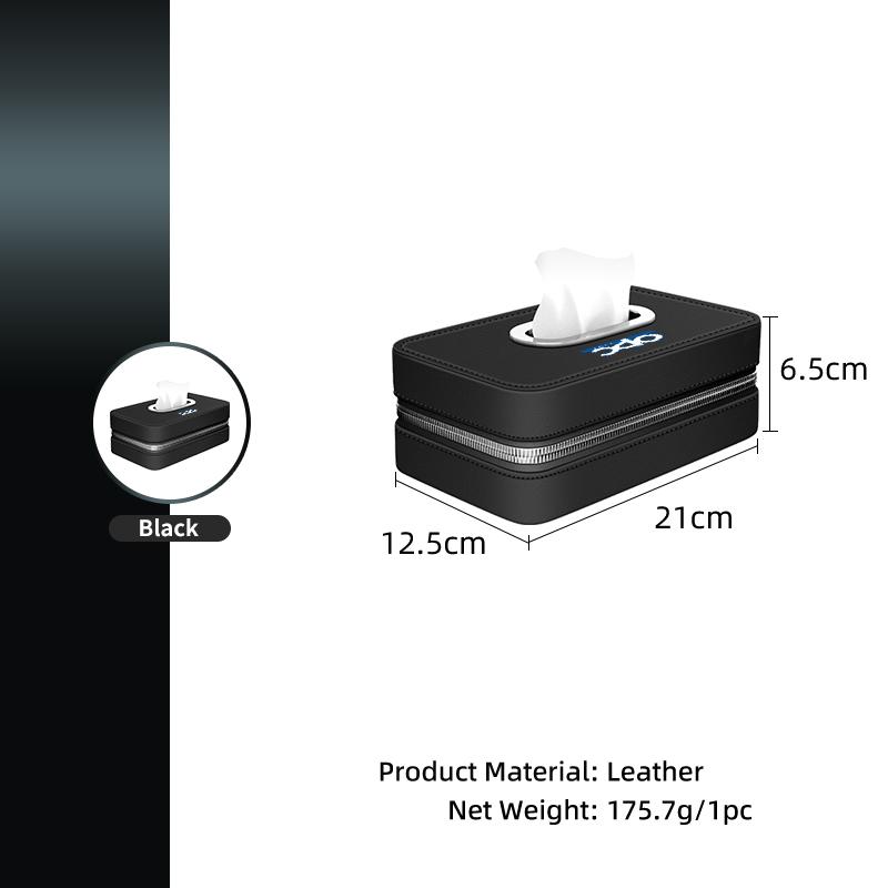 Leather Car Tissue Box Centre Console Tissue Case Accessories For Opel Astra Insignia Corsa Zafira Meriva Mokka Vivaro Vectra QA5