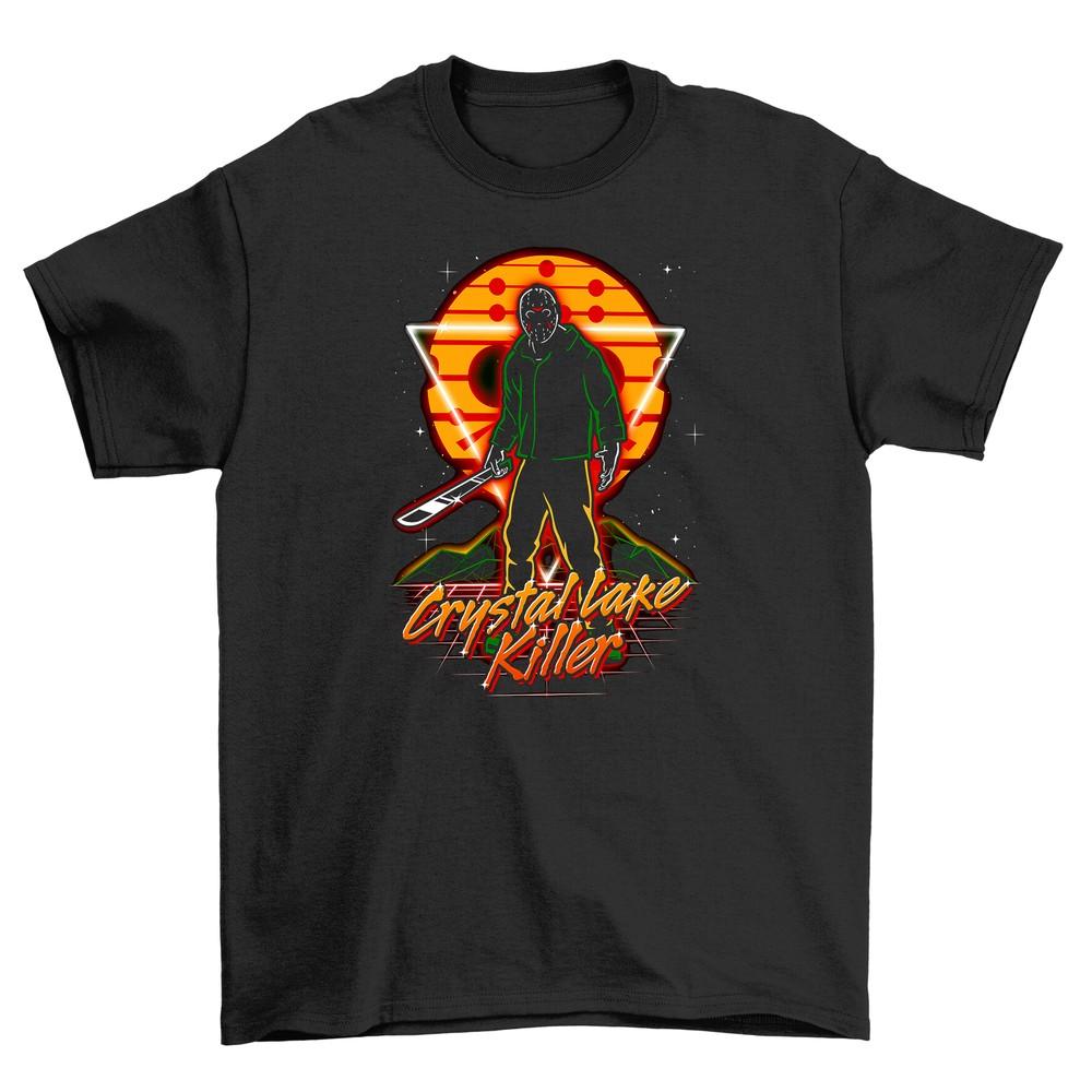 

Crystal Lake Killer: Funny Horror Movie T-shirt - 100% Cotton, Unisex Style for 4XL