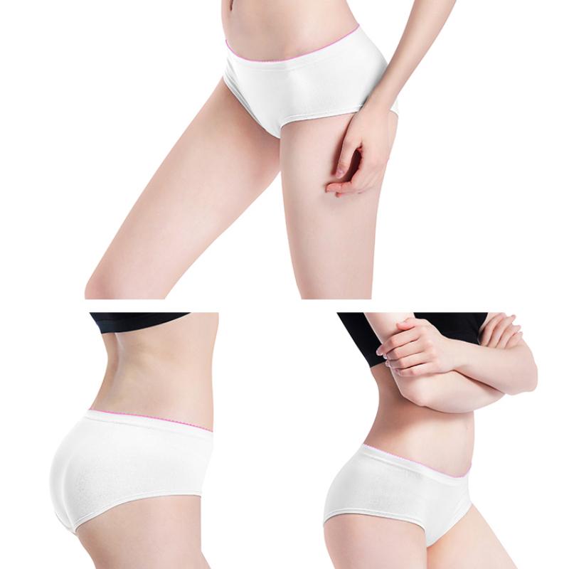 Buy 5 PCS Women's Disposable Cotton Panties Traveling Pregnant Women
