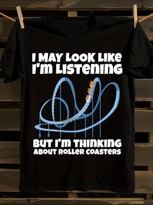 Funny Roller Coaster T-shirt